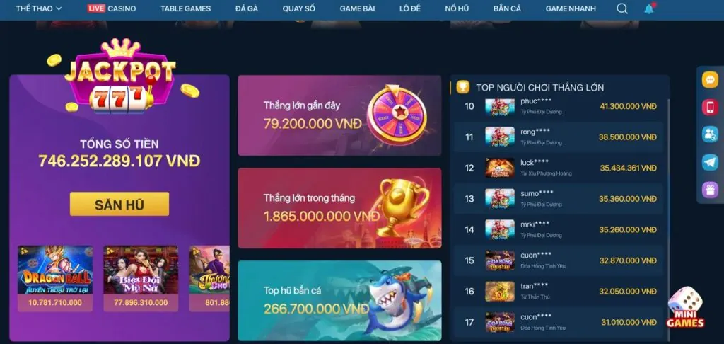 Hình ảnh đa dạng các trò chơi tại tele789 login